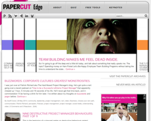 New Look for Papercut Edge!