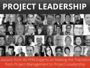Lessons from 40 PPM Experts on Making the Transition to Project Leadership